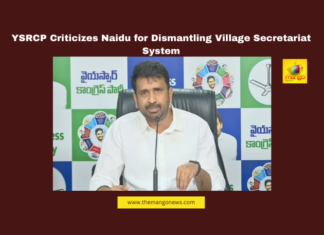 YSRCP, Shivashankar, village secretariat system, Chandrababu Naidu, government services, YS Jagan Mohan Reddy, Gram Swaraj, staff reductions, public access, secretariat employees, Tadepalli, governance, service delivery, Andhra Pradesh.