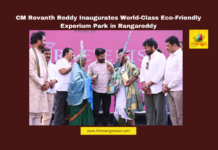 CM Revanth Reddy Inaugurates World-Class Eco-Friendly Experium Park in Rangareddy, Eco-Friendly Experium Park, Telangana tourism, CM Revanth Reddy, Rangareddy district news, world-class eco parks, Telangana eco-tourism, Chiranjeevi events, rare plant species, nature park Telangana, Vikarabad tourism developmen, Telangana, TS Live Updates, TS Political News, Political News, Mango News