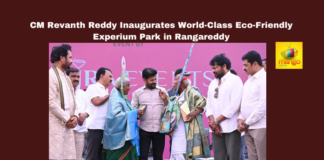 CM Revanth Reddy Inaugurates World-Class Eco-Friendly Experium Park in Rangareddy, Eco-Friendly Experium Park, Telangana tourism, CM Revanth Reddy, Rangareddy district news, world-class eco parks, Telangana eco-tourism, Chiranjeevi events, rare plant species, nature park Telangana, Vikarabad tourism developmen, Telangana, TS Live Updates, TS Political News, Political News, Mango News