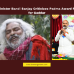 Union Minister Bandi Sanjay Criticizes Padma Award Proposal for Gaddar, Bandi Sanjay comments, Padma Shri controversy, Telangana BJP news, Gaddar Maoist allegations, MLC election preparations, welfare schemes in Telangana, Padma awards Telangana, BJP criticism of state government, Gaddar Padma Shri debate, Telangana political news, Telangana, TS Live Updates, TS Political News, Political News, Mango News