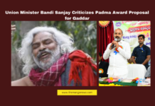 Union Minister Bandi Sanjay Criticizes Padma Award Proposal for Gaddar, Bandi Sanjay comments, Padma Shri controversy, Telangana BJP news, Gaddar Maoist allegations, MLC election preparations, welfare schemes in Telangana, Padma awards Telangana, BJP criticism of state government, Gaddar Padma Shri debate, Telangana political news, Telangana, TS Live Updates, TS Political News, Political News, Mango News