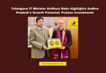 Telangana IT Minister Sridhara Babu Highlights Andhra Pradesh's Growth Potential, Praises Investments, Andhra Pradesh, Telangana IT Minister, Sridhara Babu, Chandrababu Naidu, Nara Lokesh, investments, coastal resources, IT policy, economic growth, Jagan Reddy, dry ports, Telangana, TS Live Updates, TS Political News, Political News, Mango News