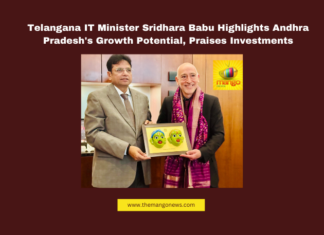 Telangana IT Minister Sridhara Babu Highlights Andhra Pradesh's Growth Potential, Praises Investments, Andhra Pradesh, Telangana IT Minister, Sridhara Babu, Chandrababu Naidu, Nara Lokesh, investments, coastal resources, IT policy, economic growth, Jagan Reddy, dry ports, Telangana, TS Live Updates, TS Political News, Political News, Mango News