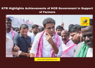 KTR Highlights Achievements of KCR Government in Support of Farmers, Nalgonda, KTR, KCR, Rythu Bandhu, Telangana farmers, rice production, Bharasa Rythu, Congress, political rally, Telangana government, agriculture policies, Hyderabad News Updates, Telangana, TS Live Updates, TS Political News, Political News, Mango News