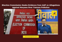 Election Commission Seeks Evidence from AAP on Allegations Against Haryana Over Yamuna Pollution, Election Commission, Arvind Kejriwal, AAP, Haryana, Yamuna river, industrial waste, pollution, ammonia levels, Delhi Assembly elections, water terrorism, India, National News, Internationational News, Live Updates, Breaking News, Headlines, Live News, Political News, Mango News