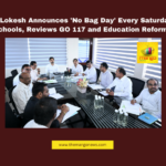Nara Lokesh Announces 'No Bag Day' Every Saturday for Schools, Reviews GO 117 and Education Reforms, Nara Lokesh, No Bag Day, GO 117, Education reforms, Andhra Pradesh, school education, teacher transfer legislation, AP Model of Education, co-curricular activities, educational reform, Andhra Pradesh, AP Live Updates, AP Politics, Political News, Live Updates, Breaking News, Headlines, Live News, Mango News