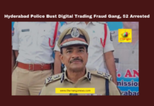 Hyderabad Police Bust Digital Trading Fraud Gang, 52 Arrested, Hyderabad Crime, Cyber Fraud, Digital Trading Scam, WhatsApp Scam, Facebook Fraud, Online Trading Fraud, Hyderabad Police, Mule Accounts, Cybercrime Awareness, Cyber Security, Hyderabad News Updates, Telangana, TS Live Updates, TS Political News, Political News, Mango News