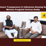 AI to Ensure Transparency in Indiramma Housing Scheme: Minister Ponguleti Srinivas Reddy AI to Ensure Transparency in Indiramma Housing Scheme: Minister Ponguleti Srinivas Reddy, Indiramma Housing Scheme, AI in Governance, Telangana Housing, Beneficiary Selection, Transparent Housing Scheme, Cloud-Based AI, AI Monitoring, Housing for Poor, Telangana Development, Ponguleti Srinivas Reddy, Hyderabad News Updates, Telangana, TS Live Updates, TS Political News, Political News, Mango News