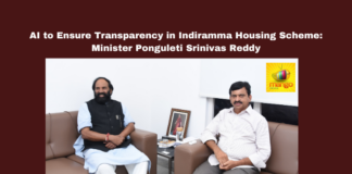 AI to Ensure Transparency in Indiramma Housing Scheme: Minister Ponguleti Srinivas Reddy, Indiramma Housing Scheme, AI in Governance, Telangana Housing, Beneficiary Selection, Transparent Housing Scheme, Cloud-Based AI, AI Monitoring, Housing for Poor, Telangana Development, Ponguleti Srinivas Reddy, Hyderabad News Updates, Telangana, TS Live Updates, TS Political News, Political News, Mango News