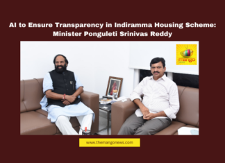 AI to Ensure Transparency in Indiramma Housing Scheme: Minister Ponguleti Srinivas Reddy, Indiramma Housing Scheme, AI in Governance, Telangana Housing, Beneficiary Selection, Transparent Housing Scheme, Cloud-Based AI, AI Monitoring, Housing for Poor, Telangana Development, Ponguleti Srinivas Reddy, Hyderabad News Updates, Telangana, TS Live Updates, TS Political News, Political News, Mango News