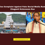 TTD Files Complaint Against Fake Social Media Rumors on Chaganti Koteswara Rao, TTD, Chaganti Koteswara Rao, Tirumala Temple, Tirupati News, Fake News Alert, Social Media Misinformation, Devotee Sentiments, Spiritual Discourse, Andhra Pradesh Police, Legal Action, Andhra Pradesh, AP Live Updates, AP Politics, Political News, Live Updates, Breaking News, Headlines, Live News, Mango News