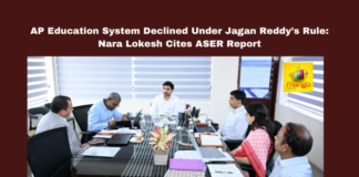 AP Education System Declined Under Jagan Reddy’s Rule: Nara Lokesh Cites ASER Report, ASER Report, Andhra Pradesh Education, Nara Lokesh, Jagan Mohan Reddy, TDP Government, YSRCP Education Policies, School Infrastructure, AP School Reforms, Public School Standards, Education News, Andhra Pradesh, AP Live Updates, AP Politics, Political News, Live Updates, Breaking News, Headlines, Live News, Mango News