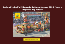 Andhra Pradesh's Etikoppaka Tableau Secures Third Place in Republic Day Parade, Andhra Pradesh, Republic Day Parade, Atikoppaka Dolls, Best Tableau, Defence Ministry, MyGov Voting, Uttar Pradesh, Tripura, Jammu Kashmir Rifles, Delhi Police, Chandrababu Naidu, Andhra Pradesh, AP Live Updates, AP Politics, Political News, Live Updates, Breaking News, Headlines, Live News, Mango News