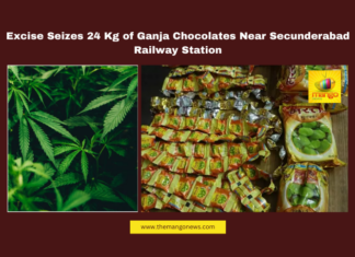 Excise Seizes 24 Kg of Ganja Chocolates Near Secunderabad Railway Station, Hyderabad Ganja Seizure, Drug Bust, Secunderabad Railway Station, Ganja Chocolates, Excise Department, Drug Trafficking, Hyderabad Crime, Kukatpally, Student Safety, Telangana Police, Telangana, TS Live Updates, TS Political News, Political News, Mango News