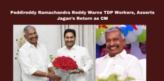 Peddireddy Ramachandra Reddy Warns TDP Workers, Asserts Jagan’s Return as CM, YSRCP, Peddireddy Ramachandra Reddy, AP Elections 2024, Jagan Mohan Reddy, TDP vs YSRCP, Andhra Pradesh Politics, Kadapa News, Rayachoti Politics, Political Violence, AP Election Campaign, Andhra Pradesh, AP Live Updates, AP Politics, Political News, Live Updates, Breaking News, Headlines, Live News, Mango News