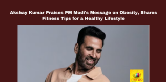 Akshay Kumar Praises PM Modi's Message on Obesity, Shares Fitness Tips for a Healthy Lifestyle, Obesity Solutions, PM Modi Fitness Speech, Akshay Kumar, Health Tips, Obesity Prevention, Healthy Lifestyle India, Fitness Movement, Heart Disease Prevention, Diabetes Management, India Health News, India, National News, Internationational News, Live Updates, Breaking News, Headlines, Live News, Political News, Mango News