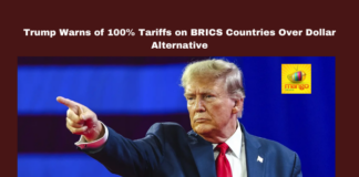 Trump Warns of 100% Tariffs on BRICS Countries Over Dollar Alternative, Donald Trump, BRICS, US Dollar, Tariffs, International Trade, Russia, India, Digital Currency, Global Economy, Vladimir Putin, Trade War, Mango News