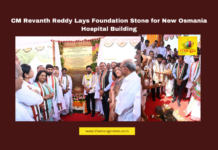 CM Revanth Reddy Lays Foundation Stone for New Osmania Hospital Building, Osmania Hospital, Hyderabad Healthcare, CM Revanth Reddy, Telangana Government, Medical Infrastructure, Super Specialty Hospital, Goshamahal Stadium, Hyderabad News, Telangana Development, Public Health Initiative, Mango News