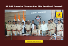 AP DGP Dwaraka Tirumala Rao Bids Emotional Farewell, Dwaraka Tirumala Rao, AP DGP, Andhra Pradesh Police, Farewell Parade, Harish Kumar Gupta, Cybercrime Control, Eagle Team, Public Safety, Astram App, Police Reforms, Andhra Pradesh News, Mang News