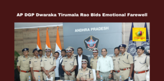 AP DGP Dwaraka Tirumala Rao Bids Emotional Farewell, Dwaraka Tirumala Rao, AP DGP, Andhra Pradesh Police, Farewell Parade, Harish Kumar Gupta, Cybercrime Control, Eagle Team, Public Safety, Astram App, Police Reforms, Andhra Pradesh News, Mang News