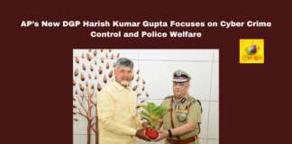 AP’s New DGP Harish Kumar Gupta Focuses on Cyber Crime Control and Police Welfare, Harish Kumar Gupta, Andhra Pradesh DGP, Cyber Crime Control, Social Media Crime, Police Welfare, CCTNS, Face Recognition, CCTV Installation, Police Infrastructure, CM Chandrababu Naidu, Crime Prevention, Mango News
