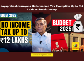 JayaprakashNarayana, IncomeTaxExemption, UnionBudget2025, MiddleClassRelief, EconomicReform, FinancialGrowth, TaxReforms, BJPBudget, PurchasingPower, IndianEconomy