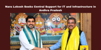 Nara Lokesh Seeks Central Support for IT and Infrastructure in Andhra Pradesh, NaraLokesh, AndhraPradesh, ITDevelopment, Infrastructure, RailwayProjects, GreenEnergy, Education, VisakhaSteel, TDP, NDA, BusinessGrowth, Andhra Pradesh, AP Live Updates, AP Politics, Political News, Live Updates, Breaking News, Headlines, Live News, Mango News