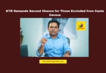 Telangana caste census, KTR, BC reservation, Telangana government, CM Revanth Reddy, caste survey errors, Telangana politics, local body elections, social justice, backward classes representation