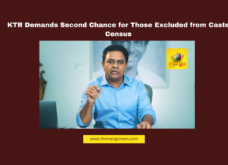 Telangana caste census, KTR, BC reservation, Telangana government, CM Revanth Reddy, caste survey errors, Telangana politics, local body elections, social justice, backward classes representation