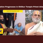Chilkur Balaji Temple, Rangarajan attack, Hyderabad crime news, Telangana police, Moinabad police, Veeraraghavar Reddy, temple priest assault, criminal investigation, Telangana law and order, temple security