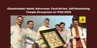 Chandrababu Naidu, ITCX 2025, Tirupati, temple governance, TTD, temple economy, AI in temples, religious tourism, temple security, Viksit Bharat 2047