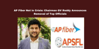 AP Fiber Net in Crisis: Chairman GV Reddy Announces Removal of Top Officials, AP Fiber Net, GV Reddy, Dinesh Kumar, GST Fine, Financial Irregularities, Amaravati, Andhra Pradesh, Government Inquiry, Salary Scam, Fiber Net Crisis, Andhra Pradesh, AP Live Updates, AP Politics, Political News, Live Updates, Breaking News, Headlines, Live News, Mango News