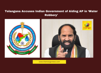 Telangana Accuses Indian Government of Aiding AP in ‘Water Robbery’, Telangana, Krishna River Dispute, Water Sharing, Andhra Pradesh, Uttam Kumar Reddy, AP Water Diversion, Kaleshwaram Project, Palamuru-Rangareddy Project, Telangana Congress, Telangana Irrigation,Telangana, TS Live Updates, TS Political News, Political News, Mango News