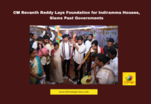 CM Revanth Reddy Lays Foundation for Indiramma Houses, Slams Past Governments, Telangana, Revanth Reddy, Palamuru Projects, Indiramma Houses, KCR, Telangana Politics, Krishna Water Dispute, Land Acquisition, Congress Government, Kishan Reddy, Telangana, TS Live Updates, TS Political News, Political News, Mango News