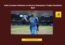 India Crushes Pakistan to Secure Champions Trophy Semifinal Spot, India vs Pakistan, Champions Trophy 2025, Virat Kohli Century, Pawan Kalyan, Cricket News, Rohit Sharma, Hardik Pandya, Kuldeep Yadav, Babar Azam, India Semifinals, ICC Champions Trophy, Icc Champions Trophy 2025, India Vs Pakistan, Team India, Pakistan, IND Vs PAK, IND Vs PAK Series, Cricket, Latest Cricket News, Cricket Live Updates, India, BCCI, Sports News, Sports Live Updates, Mango News