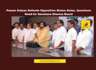 Pawan Kalyan Defends Opposition Status Rules, Questions Need for Sanatana Dharma Board, Pawan Kalyan, Jana Sena, Andhra Pradesh Politics, Opposition Status, YSRCP, NDA Government, Chandrababu Naidu, Sanatana Dharma, Pepper Farmers, Assembly Protocol, Andhra Pradesh, AP Live Updates, AP Politics, Political News, Live Updates, Breaking News, Headlines, Live News, Mango News