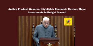 Andhra Pradesh Governor Highlights Economic Revival, Major Investments in Budget Speech, Andhra Pradesh Budget, Polavaram Project, Chandrababu Naidu, Pawan Kalyan, AP Investments, Swarnandhra 2047, Skill Development, Amaravati Capital, Social Welfare, AP Infrastructure, Andhra Pradesh, AP Live Updates, AP Politics, Political News, Live Updates, Breaking News, Headlines, Live News, Mango News Andhra Pradesh, AP Live Updates, AP Politics, Political News, Live Updates, Breaking News, Headlines, Live News, Mango News