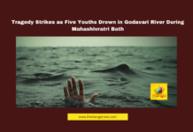 Tragedy Strikes as Five Youths Drown in Godavari River During Mahashivratri Bath, Godavari River Tragedy, Mahashivratri Accident, East Godavari Drowning, Andhra Pradesh News, Thallapudi Incident, Youths Drown in Godavari, Kovvur Students Tragedy, River Bathing Safety, Rescue Operations, AP Police, Andhra Pradesh, AP Live Updates, AP Politics, Political News, Live Updates, Breaking News, Headlines, Live News, Mango News