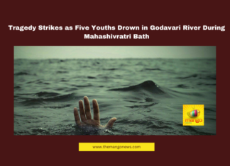 Tragedy Strikes as Five Youths Drown in Godavari River During Mahashivratri Bath Tragedy Strikes as Five Youths Drown in Godavari River During Mahashivratri Bath, Godavari River Tragedy, Mahashivratri Accident, East Godavari Drowning, Andhra Pradesh News, Thallapudi Incident, Youths Drown in Godavari, Kovvur Students Tragedy, River Bathing Safety, Rescue Operations, AP Police, Andhra Pradesh, AP Live Updates, AP Politics, Political News, Live Updates, Breaking News, Headlines, Live News, Mango News