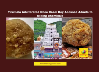 Tirumala Adulterated Ghee Case: Key Accused Admits to Mixing Chemicals Tirumala Adulterated Ghee Case: Key Accused Admits to Mixing Chemicals, Tirumala Ghee Scam, Srivari Laddu Prasadam, TTD Ghee Adulteration, SIT Investigation, Tirupati Legal News, Bholebaba Organic Dairy, Andhra Pradesh Crime News, Adulterated Ghee Case, Tirupati Court Proceedings, TTD Food Safety, Andhra Pradesh, AP Live Updates, AP Politics, Political News, Live Updates, Breaking News, Headlines, Live News, Mango News