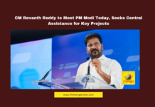 CM Revanth Reddy to Meet PM Modi Today, Seeks Central Assistance for Key Projects, Revanth Reddy, Telangana CM, PM Modi, Telangana projects, Hyderabad Metro, Musi River beautification, Regional Ring Road, Andhra Pradesh Reorganization Act, SLBC accident, MLC elections, Congress leadership, Hyderabad, Hyderabad Live Updates, Latest Hyderabad News, Telangana, TS Politics, TS Live Updates, Political News, Mango News