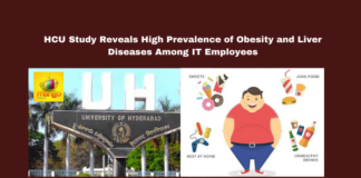 HCU Study Reveals High Prevalence of Obesity and Liver Diseases Among IT Employees, IT employees health, Hyderabad IT sector, obesity in IT employees, fatty liver disease, workplace stress, metabolic disorders, sedentary lifestyle, corporate health issues, Hyderabad research study, HCU medical research, Hyderabad, Hyderabad Live Updates, Latest Hyderabad News, Telangana, TS Politics, TS Live Updates, Political News, Mango News