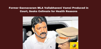 Former Gannavaram MLA Vallabhaneni Vamsi Produced in Court, Seeks Cellmate for Health Reasons, Vallabhaneni Vamsi, YSRCP, Gannavaram, Vijayawada Court, AP Politics, Kidnapping Case, Police Investigation, Prison Isolation, Judicial Hearing, Andhra Pradesh Crime News, Andhra Pradesh, AP Live Updates, AP Politics, Political News, Live Updates, Breaking News, Headlines, Live News, Mango News