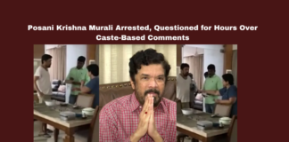 Posani Krishna Murali Arrested, Questioned for Hours Over Caste-Based Comments, Posani Krishna Murali, YSRCP, Pawan Kalyan, Janasena, Obulavaripalle Police, AP Crime News, Caste Politics, Film Industry Controversy, Andhra Pradesh Politics, Police Investigation, Andhra Pradesh, AP Live Updates, AP Politics, Political News, Live Updates, Breaking News, Headlines, Live News, Mango News