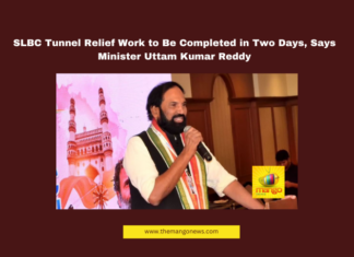 SLBC Tunnel Relief Work to Be Completed in Two Days, Says Minister Uttam Kumar Reddy, SLBC Tunnel, Uttam Kumar Reddy, Telangana Irrigation Projects, SLBC Rescue Operations, Kaleshwaram Project, Harish Rao, Telangana Government, Srisailam Power Plant, Bharata Party, Telangana Politics, Hyderabad, Hyderabad Live Updates, Latest Hyderabad News, Telangana, TS Politics, TS Live Updates, Political News, Mango News