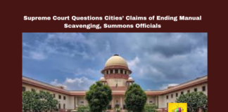 Supreme Court Questions Cities’ Claims of Ending Manual Scavenging, Summons Officials, Supreme Court, Manual Scavenging, Sewer Cleaning Deaths, Delhi Jal Board, Kolkata Municipal Corporation, Hyderabad Water Board, BBMP, Justice Sudhanshu Dhulia, Justice Arvind Kumar, Urban Sanitation, Hyderabad, Hyderabad Live Updates, Latest Hyderabad News, Telangana, TS Politics, TS Live Updates, Political News, Mango News