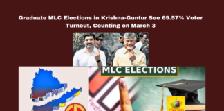 Graduate MLC Elections in Krishna-Guntur See 69.57% Voter Turnout, Counting on March 3, AP MLC Elections, Krishna-Guntur MLC, Graduate Elections, Alapati Rajendraprasad, KS Lakshmana Rao, PDF vs TDP, AP Politics, Voter Turnout, Election Results, Guntur AC College, Andhra Pradesh, AP Live Updates, AP Politics, Political News, Live Updates, Breaking News, Headlines, Live News, Mango News