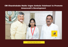 CM Chandrababu Naidu Urges Ambula Vaishnavi to Promote Amaravati’s Development, Amaravati Development, Chandrababu Naidu, Ambula Vaishnavi, CRDA, Andhra Pradesh Capital, Amaravati Infrastructure, AP Youth Leadership, Amaravati Promotion, Andhra Pradesh Development, AP Government, Andhra Pradesh, AP Live Updates, AP Politics, Political News, Live Updates, Breaking News, Headlines, Live News, Mango News