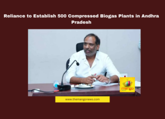 Reliance to Establish 500 Compressed Biogas Plants in Andhra Pradesh,Mango News,Anant Ambani,andhra pradesh,biogas,CBG plants,employment,Green Energy,Investment,Nara Lokesh,Prakasam District,Reliance,renewable Energy,Reliance,Andhra Pradesh,Andhra Pradesh News,Andhra Pradesh Latest News,AP,AP News,Reliance to Establish 500 Compressed Biogas Plants,Reliance,Reliance Latest News,Reliance Biogas Plants in Andhra Pradesh,Reliance To Establish 500 Compressed Bio-gas Plants In Andhra Pradesh,Reliance To Ground 500 Cbg Plants In Andhra Pradesh,Lokesh To Open Reliance Biogas Plant