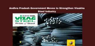 Andhra Pradesh Government Moves to Strengthen Visakha Steel Industry,Mango News,Andhra Pradesh, Blast Furnaces, Chandrababu Naidu, Economic Growth, Employment, Industrial Development, Manufacturing, SPF Security, Steel Industry, Union Minister Srinivasa Varma, Visakha Steel Plant,Andhra Pradesh Government,Visakha Steel Industry News,Visakha Steel Industry Latest News,CM Chandrababu Naidu,CM Chandrababu Naidu Latest News,Srinivasa Varma